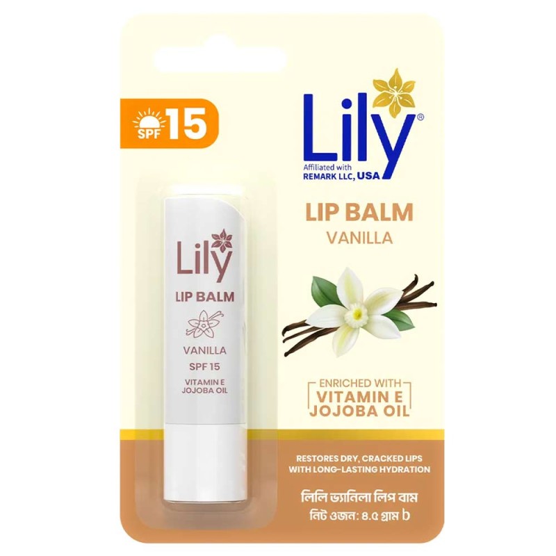 4.5g Lily Vanilla Lip Balm