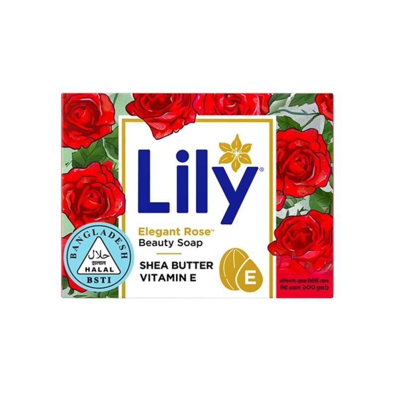 100g Lily French Rose Soap BW sachet 5ml