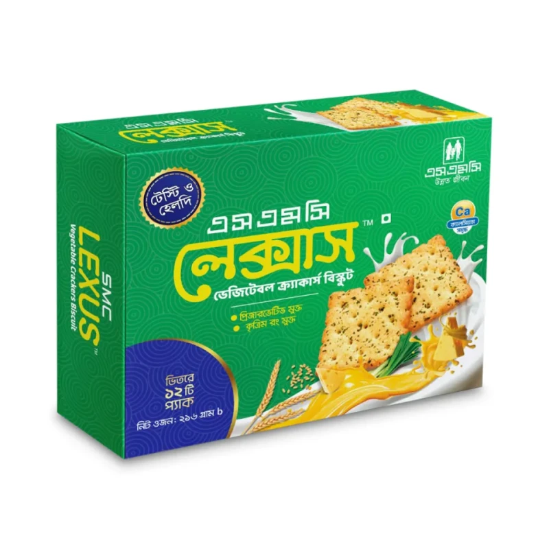 SMC Lexus Vegetable Crackers 216gm
