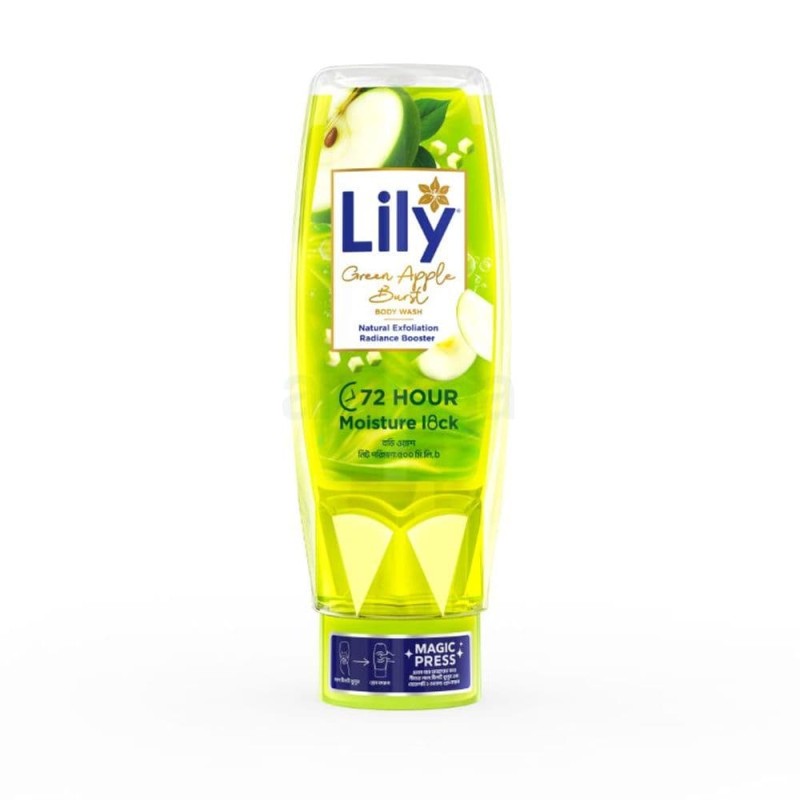 500ml LILY Green Apple Brust B.Wash