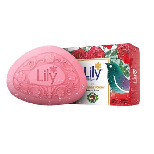 75gm Lily Elegant Rose Beauty Soap