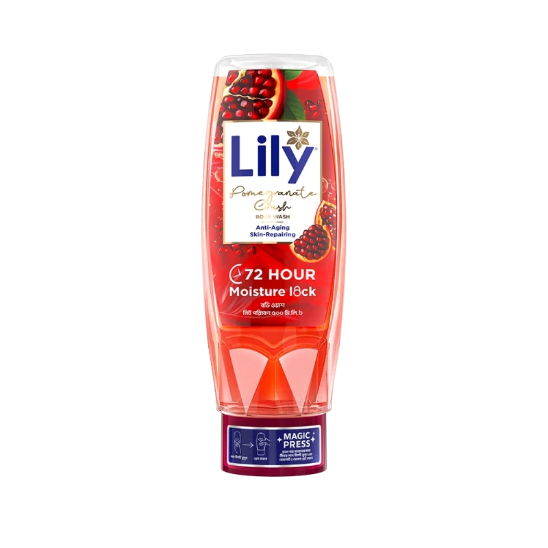 500ml LILY Pomegranate Crush B.Wash